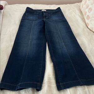 LC Lauren Conrad Dark Blue Flare Jeans